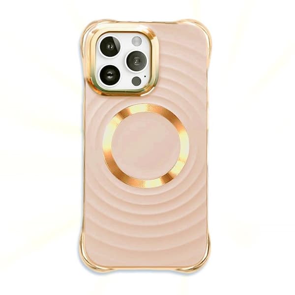 iPhone 13 Pro Max Mobilskal Magsafe Circle Glam - Rosa