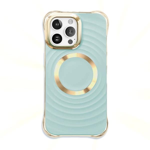 iPhone 13 Pro Mobilskal Magsafe Circle Glam - Mintgrön