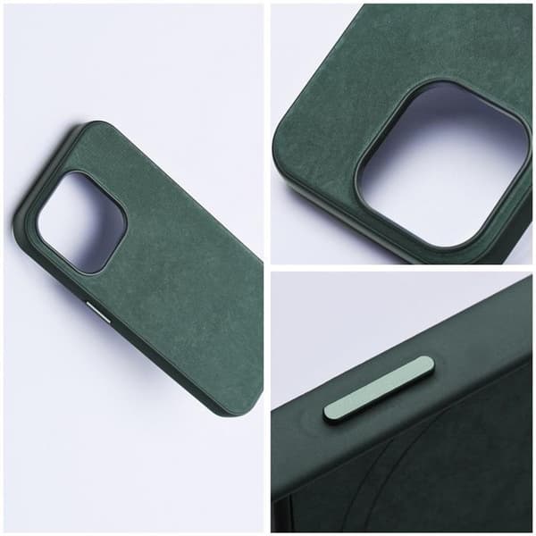 iPhone 12 Pro Max Mobilskal Magsafe Woven - Grön