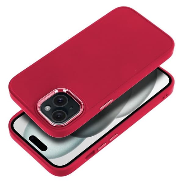 iPhone 15 Mobilskal Frame - Magenta