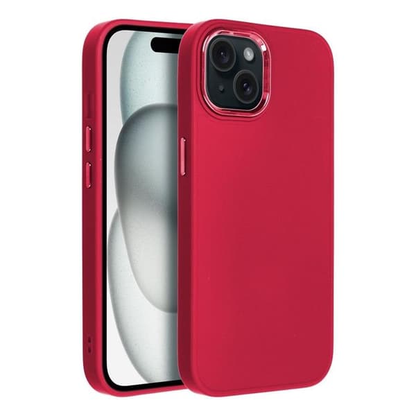 iPhone 15 Mobilskal Frame - Magenta
