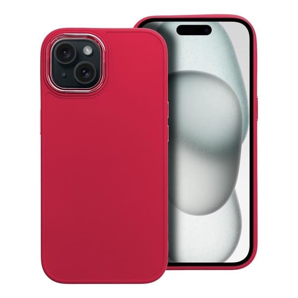 iPhone 15 Mobilskal Frame - Magenta