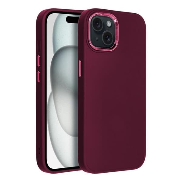 iPhone 15 Mobilskal Frame - Lila
