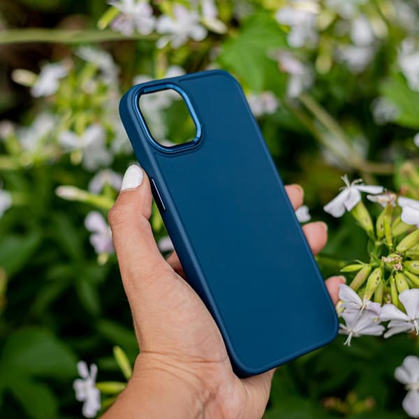 Galaxy S23 Ultra Mobilskal Satin - Mörkblå