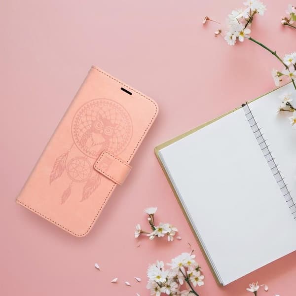 Xiaomi Redmi 13C/Poco C65 Plånboksfodral Mezzo - Peach