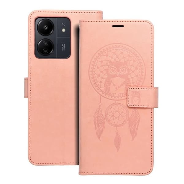 Xiaomi Redmi 13C/Poco C65 Plånboksfodral Mezzo - Peach