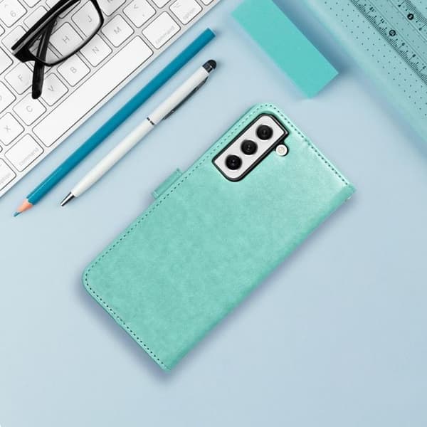 Galaxy A55 5G Plånboksfodral Mezzo - Tree Grön