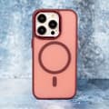Miniatyrbild 5 av 10: iPhone 12 Pro Max Mobilskal MagSafe Frozen - Röd