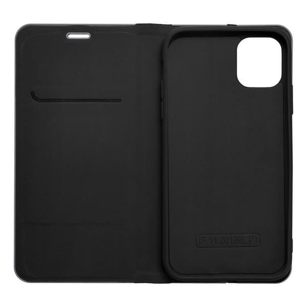 iPhone 15 Plus Plånboksfodral Luna Carbon - Svart