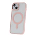 Miniatyrbild 2 av 5: iPhone 15 Pro Max Mobilskal MagSafe Satin Clear - Rosa