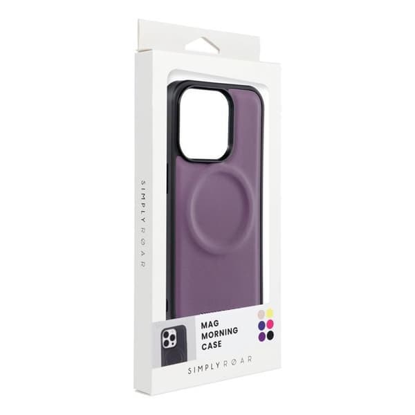Roar iPhone 14 Plus Mobilskal Magsafe Morning - Lila