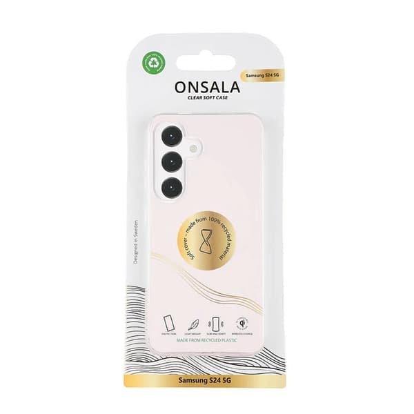 Onsala Galaxy S23 5G Mobilskal Recycled TPU - Transparent