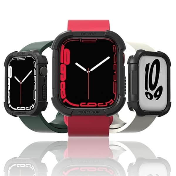 Araree Apple Watch 45mm Skal Flexield - Svart