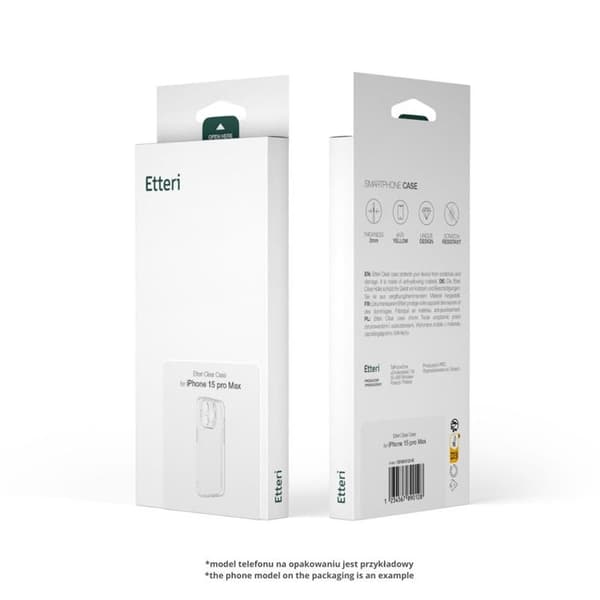 Etteri iPhone 14 Mobilskal Clear - Transparent