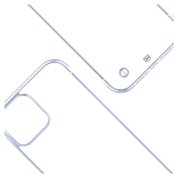 3MK iPhone 15 Mobilskal Just20g - Clear
