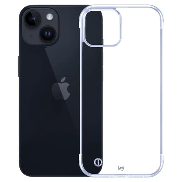 3MK iPhone 15 Mobilskal Just20g - Clear
