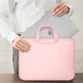 Miniatyrbild 6 av 9: Tech-Protect Datorfodral 13"-14" Neopren - Dusty Rosa