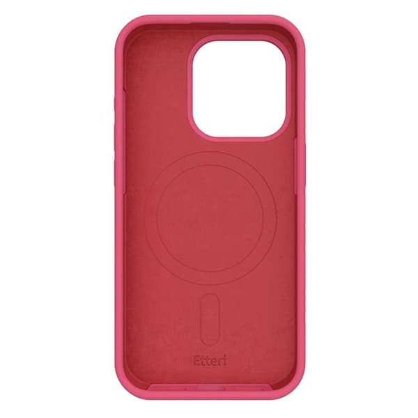 Etteri iPhone 12/12 Pro Mobilskal MagSafe Silikon - Hallon