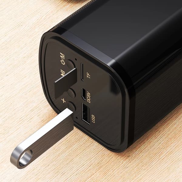 Dudao Bluetooth Högtalare Y2 Plus 2400 mAh - Svart
