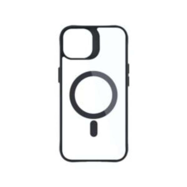 3MK iPhone 14 Mobilskal MagSafe Satin Armor - Svart