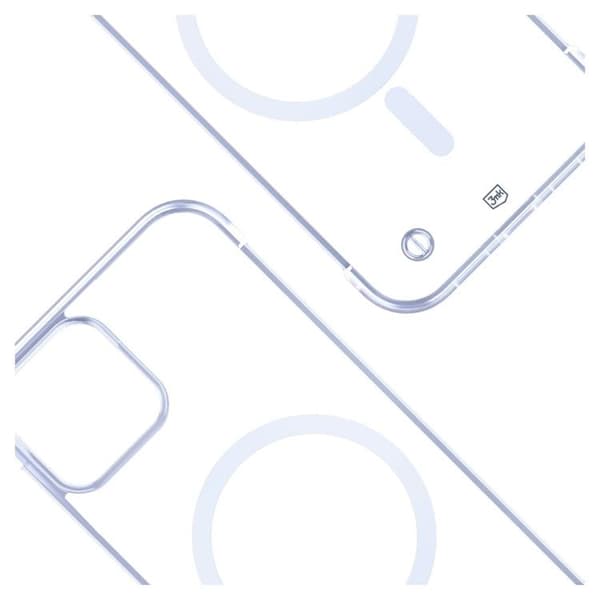 3MK iPhone 13 Mobilskal MagSafe Just20g - Clear