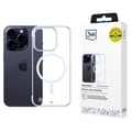 Miniatyrbild 1 av 6: 3MK iPhone 15 Pro Mobilskal MagSafe Just20g - Clear