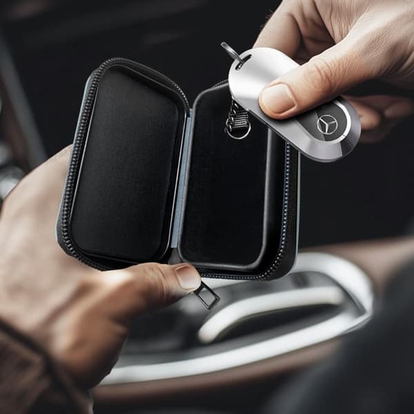 Tech-Protect KLR300 RFID-skydd / Faraday-fodral för keyless bilnyckel – Grå