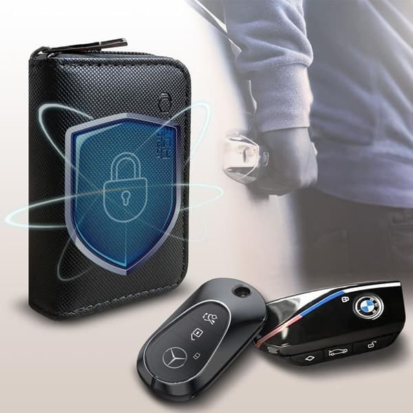 Tech-Protect KLR300 RFID-skydd / Faraday-fodral för keyless bilnyckel – Svart