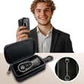 Miniatyrbild 5 av 7: Tech-Protect KLR300 RFID-skydd / Faraday-fodral för keyless bilnyckel – Svart