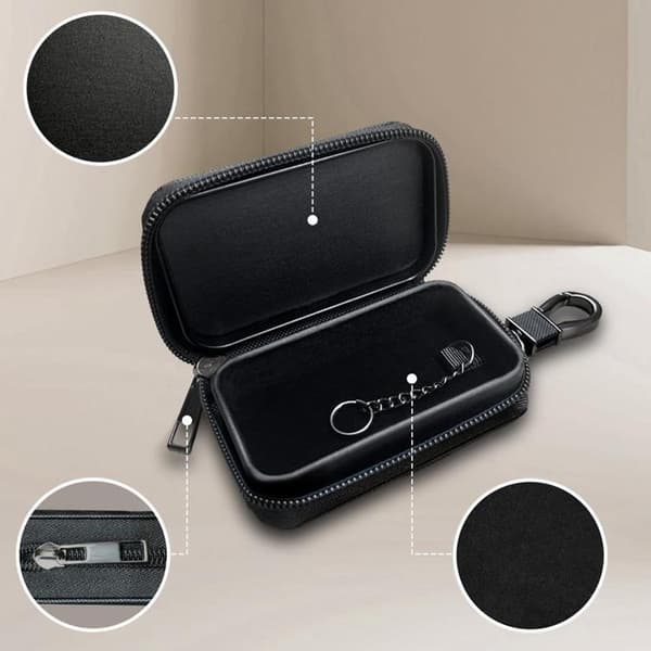 Tech-Protect KLR300 RFID-skydd / Faraday-fodral för keyless bilnyckel – Svart