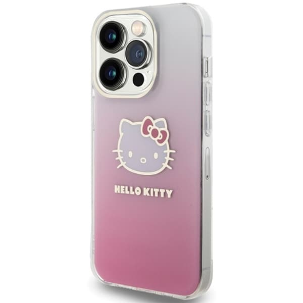 Hello Kitty iPhone 14 Pro Mobilskal Kitty On Bricks Graffiti - Vit