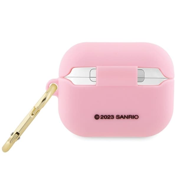 Hello Kitty AirPods Pro Skal Silikon Kitty Head - Rosa
