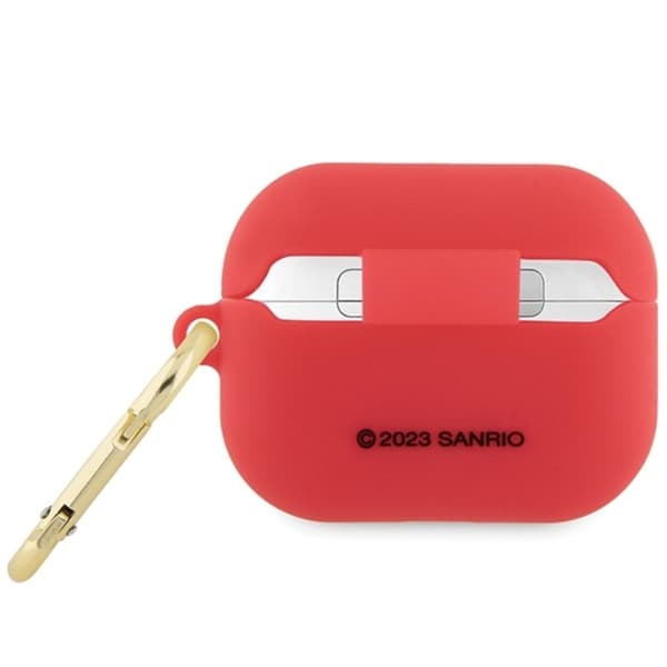 Hello Kitty AirPods Pro Skal Silikon Kitty Head - Röd