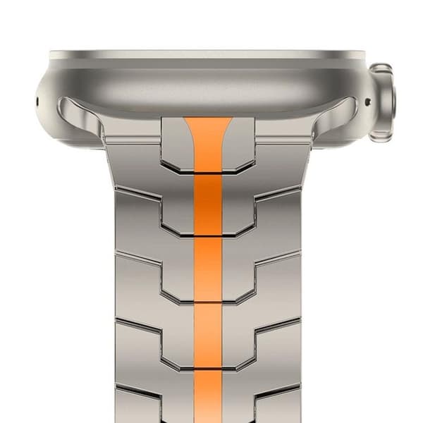 Tech-Protect Apple Watch (44/45/46/49mm) Armband Lines - Titanium