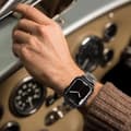 Miniatyrbild 4 av 6: Tech-Protect Apple Watch (44/45/46/49mm) Armband Lines - Titanium