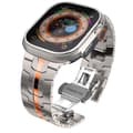 Miniatyrbild 2 av 6: Tech-Protect Apple Watch (44/45/46/49mm) Armband Lines - Titanium