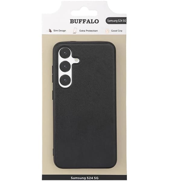 Buffalo Galaxy A05s 4G Mobilskal PU - Svart