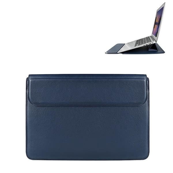 Devia Datorfodral 15.4" Läder Vattentätt MacBook fäste - Blå