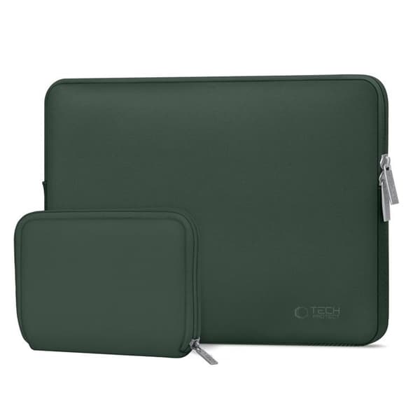 Tech-Protect Datorfodral Till (13-14") Neoslim - Midnight Grön