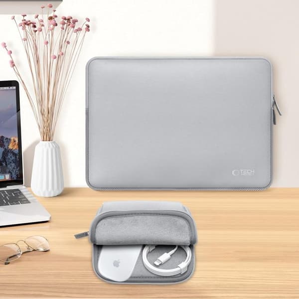 Tech-Protect Datorfodral Till (13-14") Neoslim - Crayon Grå