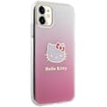 Miniatyrbild 3 av 5: Hello Kitty iPhone 11/Xr Mobilskal Kitty On Bricks Graffiti - Vit