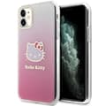 Miniatyrbild 1 av 5: Hello Kitty iPhone 11/Xr Mobilskal Kitty On Bricks Graffiti - Vit