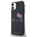 Miniatyrbild 2 av 5: Hello Kitty iPhone 11/Xr Mobilskal Kitty Face - Svart