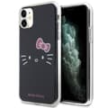Miniatyrbild 1 av 5: Hello Kitty iPhone 11/Xr Mobilskal Kitty Face - Svart