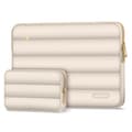 Miniatyrbild 2 av 5: Tech-Protect Laptop 13-14" Datorfodral Puffy - Sand