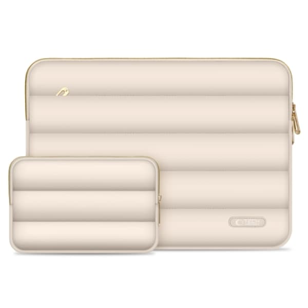 Tech-Protect Laptop 13-14" Datorfodral Puffy - Sand
