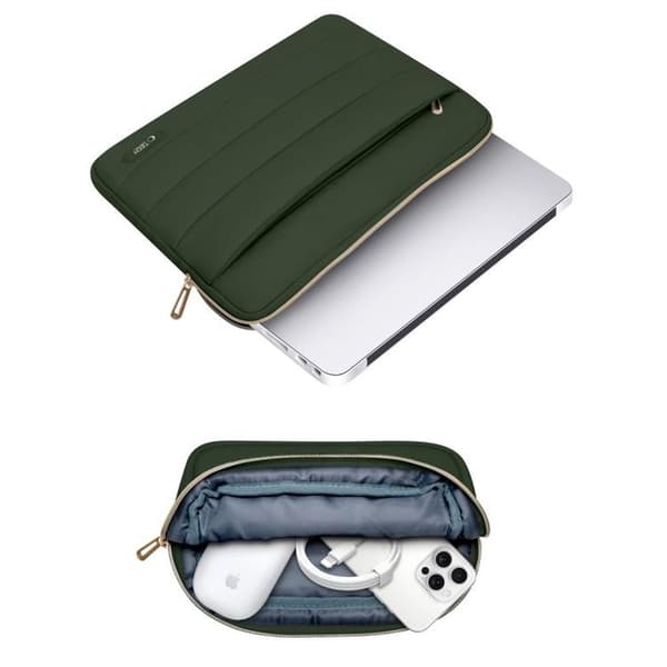 Tech-Protect Laptop 13-14" Datorfodral Puffy - Grön