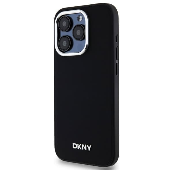 DKNY iPhone 15 Pro Mobilskal MagSafe Plain Logo - Svart