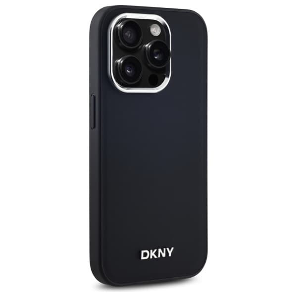 DKNY iPhone 14 Pro Mobilskal MagSafe Plain Logo - Svart