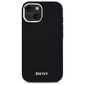 Miniatyrbild 2 av 8: DKNY iPhone 14 Mobilskal MagSafe Plain Logo - Svart